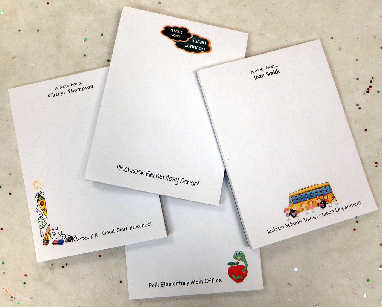 Stampa block-notes personalizzati in tampografia e serigrafia