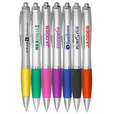 Stampa su penne personalizzate con nome con la tampografia