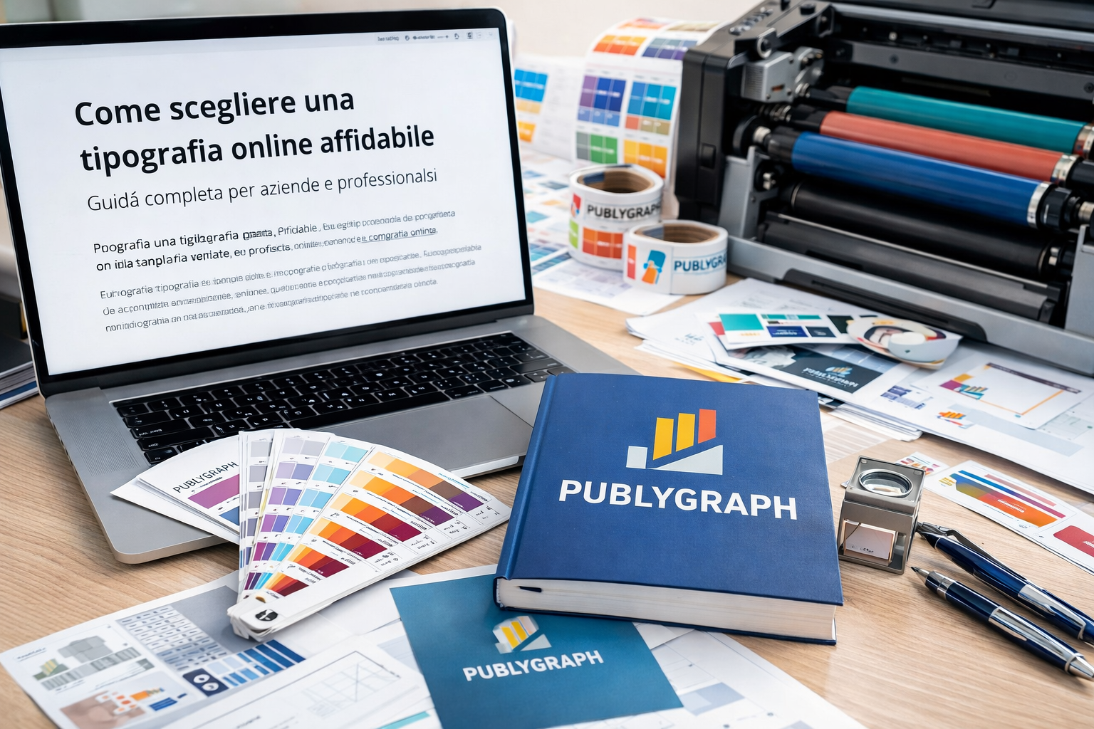 Come scegliere una tipografia online affidabile: guida completa per aziende e professionisti